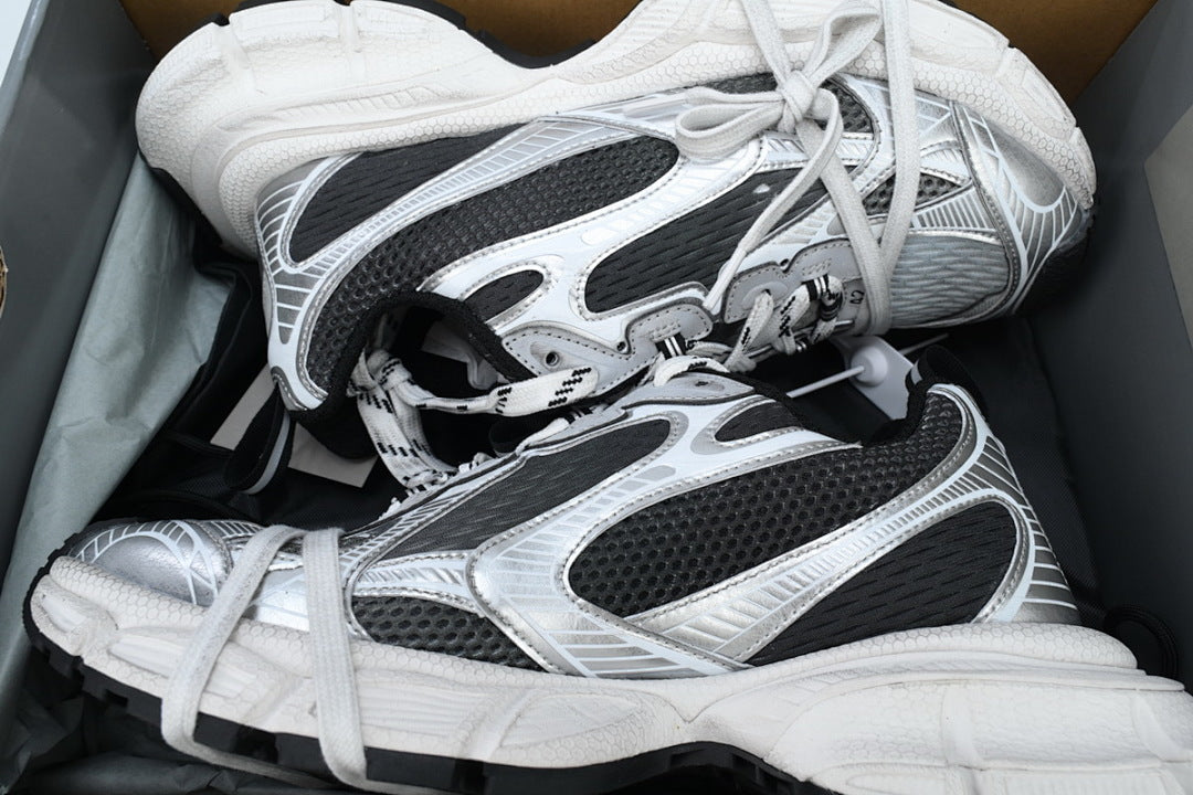 Balenciaga Runner Sneaker Black Silver