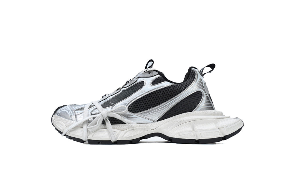 Balenciaga Runner Sneaker Black Silver