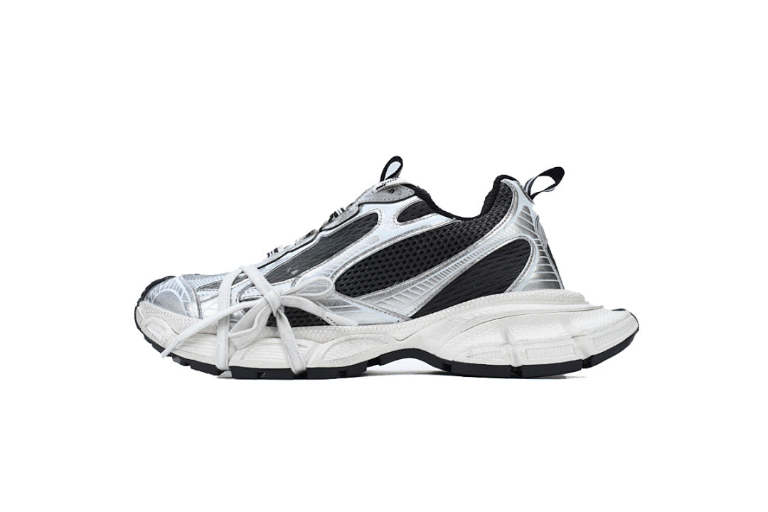 Balenciaga Runner Sneaker Black Silver