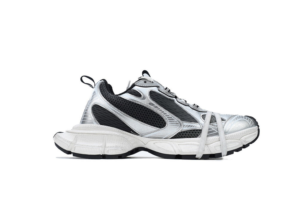 Balenciaga Runner Sneaker Black Silver
