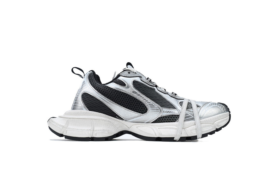 Balenciaga Runner Sneaker Black Silver