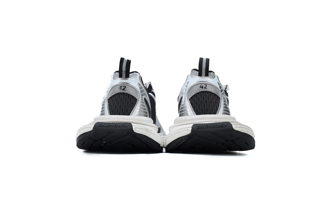 Balenciaga Runner Sneaker Black Silver