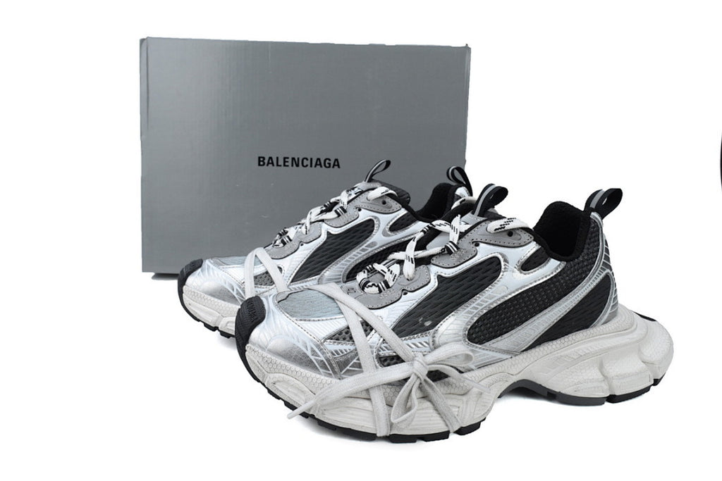 Balenciaga Runner Sneaker Black Silver
