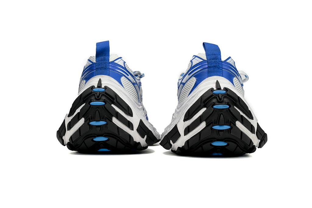 Balenciaga Runner Sneaker White Gray Black White Blue