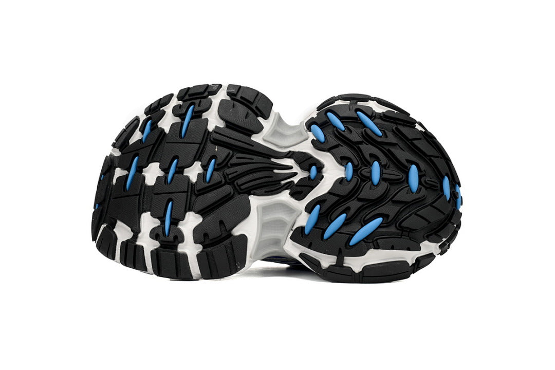 Balenciaga Runner Sneaker White Gray Black White Blue