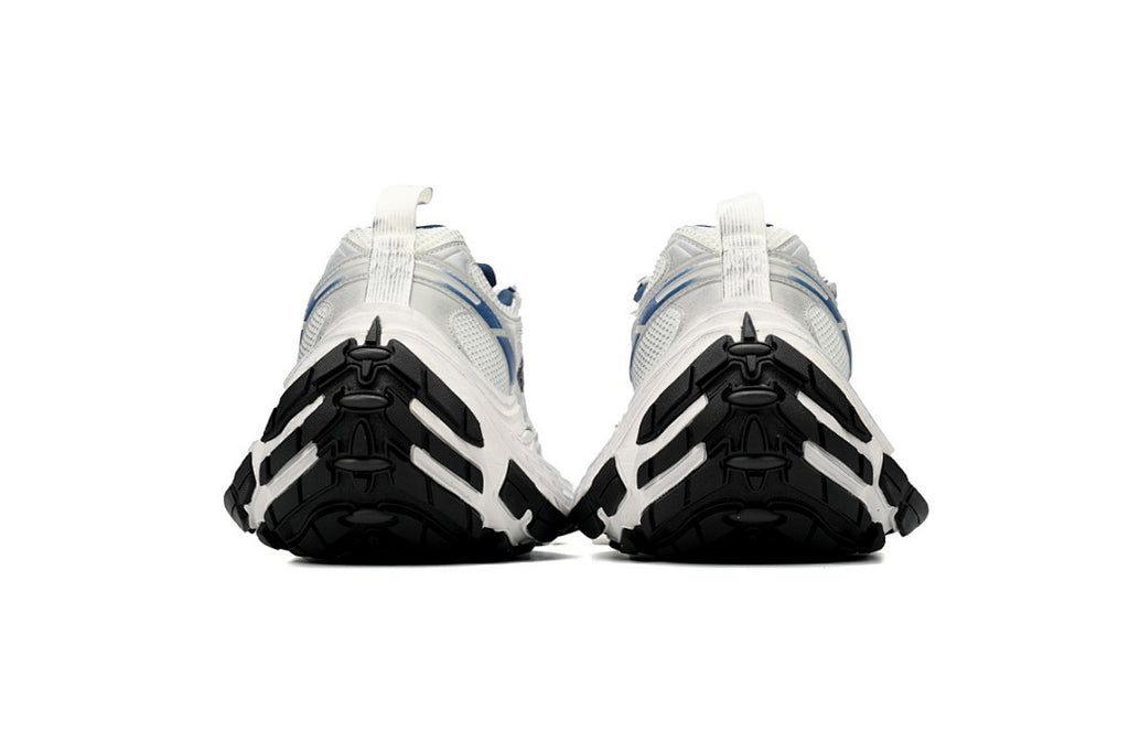 Balenciaga Runner Sneaker White Gray Black White, Black, and Blue