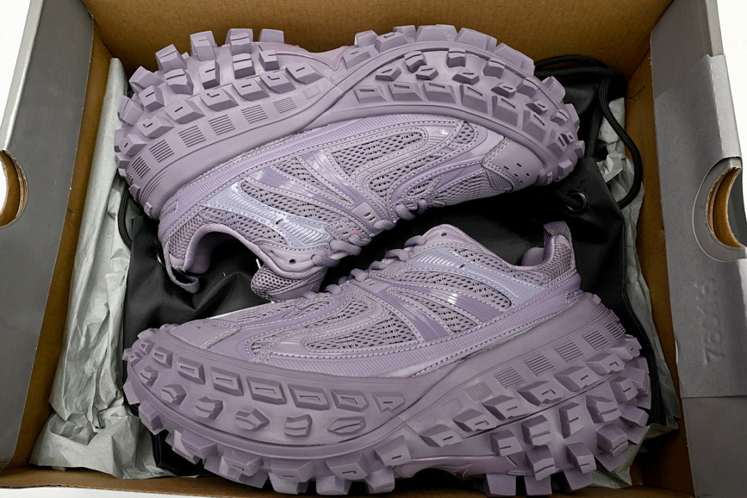 Balenciaga Defender Sneaker Black Purple
