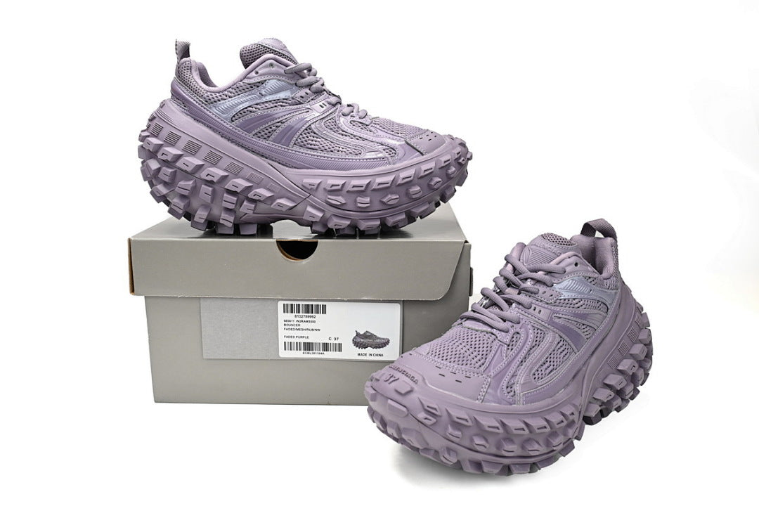 Balenciaga Defender Sneaker Black Purple