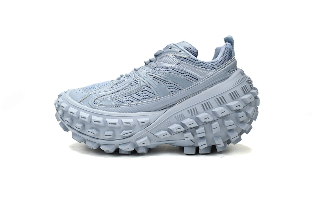 Balenciaga Defender Sneaker Black Light Blue