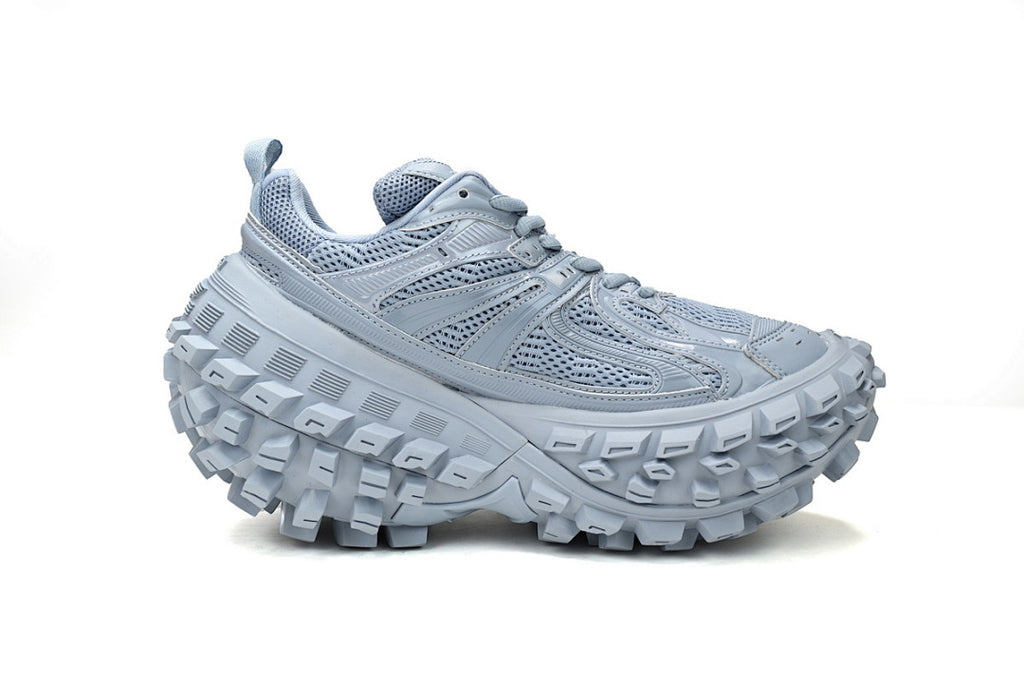 Balenciaga Defender Sneaker Black Light Blue