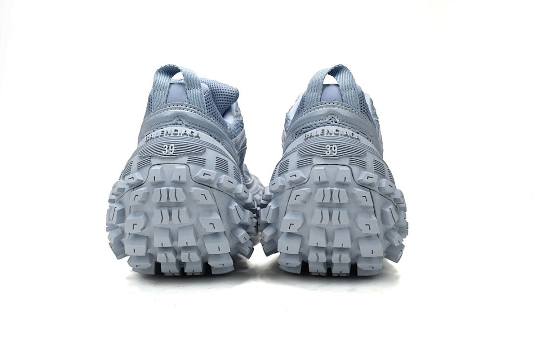Balenciaga Defender Sneaker Black Light Blue