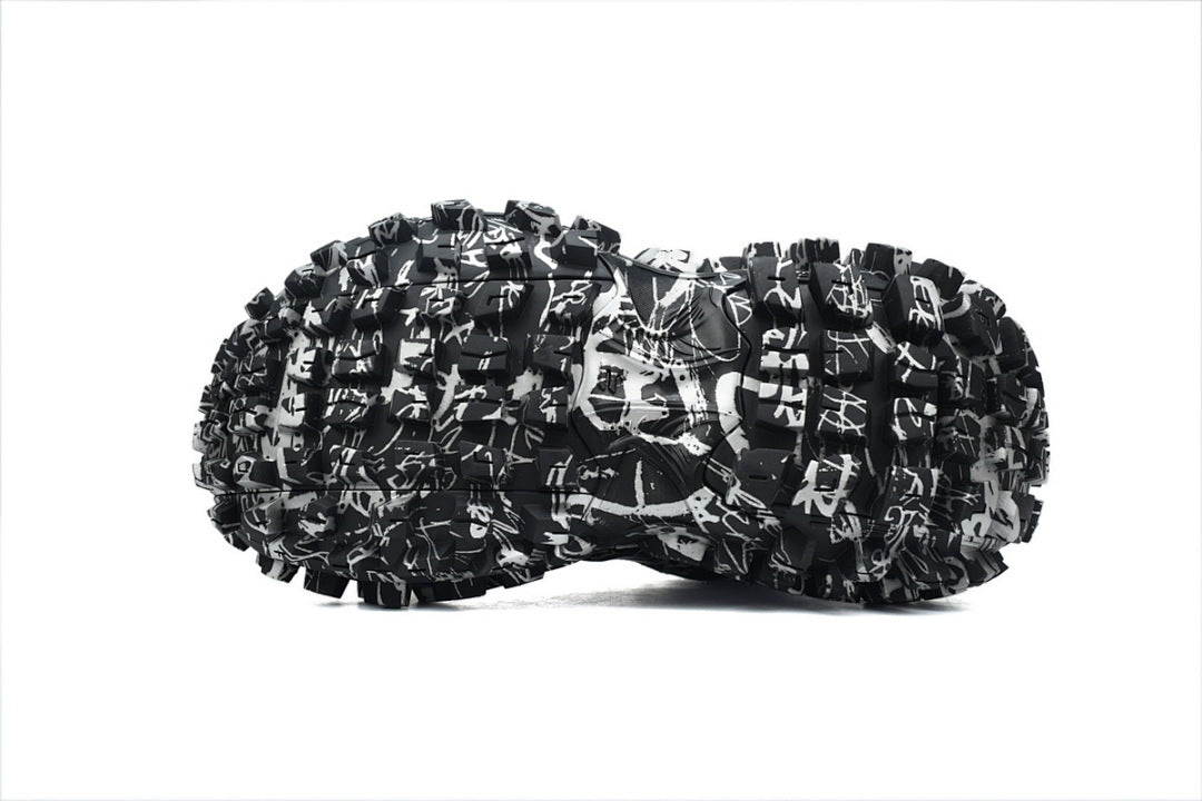 Balenciaga Defender Sneaker Black Graffiti