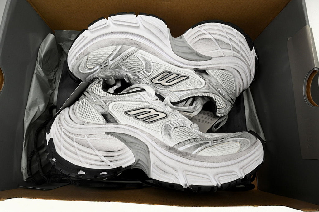 Balenciaga Runner Sneaker White and Black