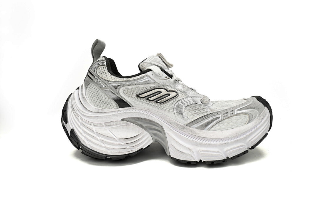 Balenciaga Runner Sneaker White and Black