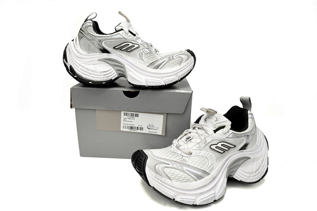 Balenciaga Runner Sneaker White and Black