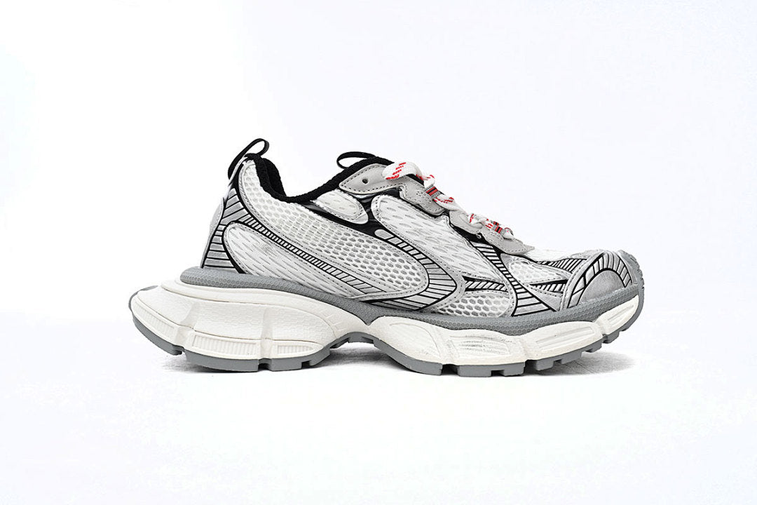 Balenciaga Runner Sneaker Grey Red