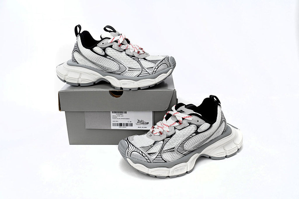 Balenciaga Runner Sneaker Grey Red