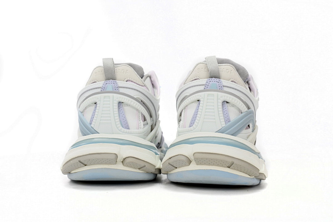 Balenciaga Track 2 Sneaker Military Black Pale White Purple