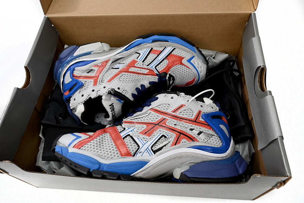 Balenciaga Runner White Blue Orange
