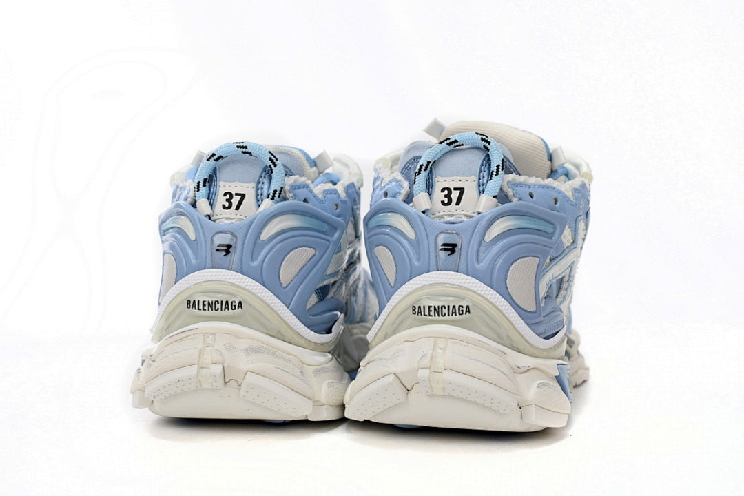 Balenciaga Runner White Light Blue