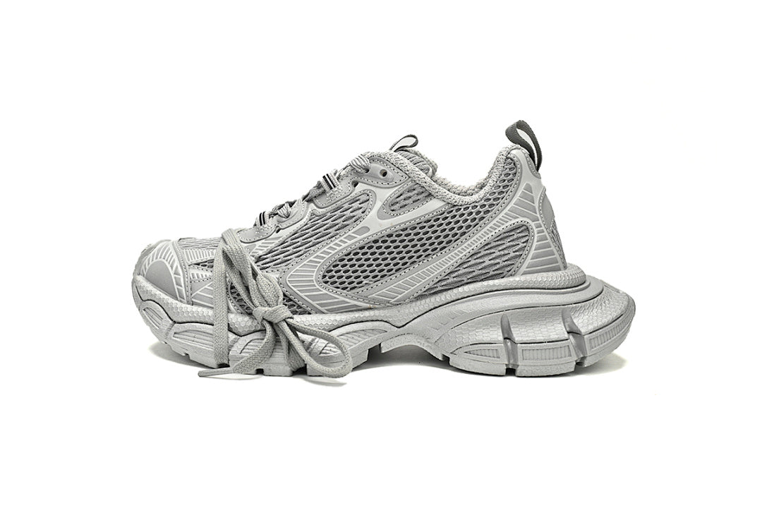 Balenciaga Runner Sneaker Silver Light Gray