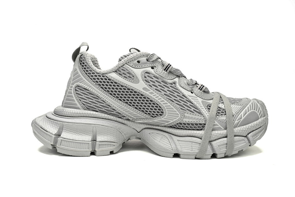 Balenciaga Runner Sneaker Silver Light Gray