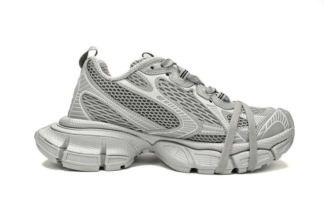 Balenciaga Runner Sneaker Silver Light Gray