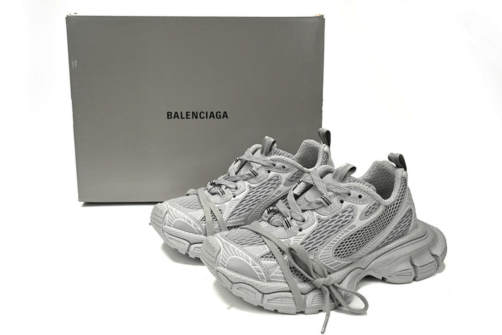 Balenciaga Runner Sneaker Silver Light Gray