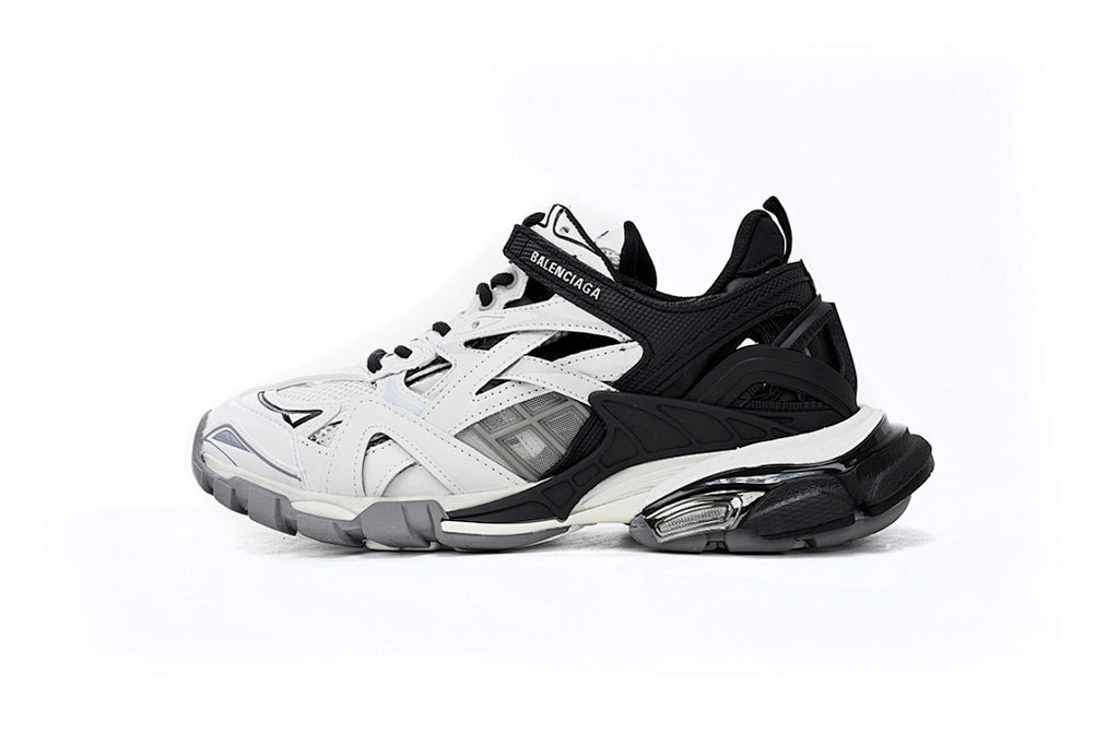 Balenciaga Track 2 Sneaker Black And White