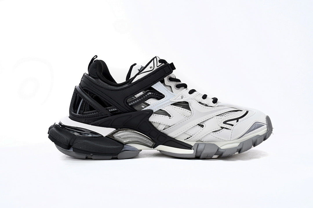 Balenciaga Track 2 Sneaker Black And White