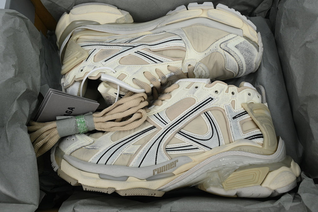 Balenciaga Runner Sneaker 'White Brown'