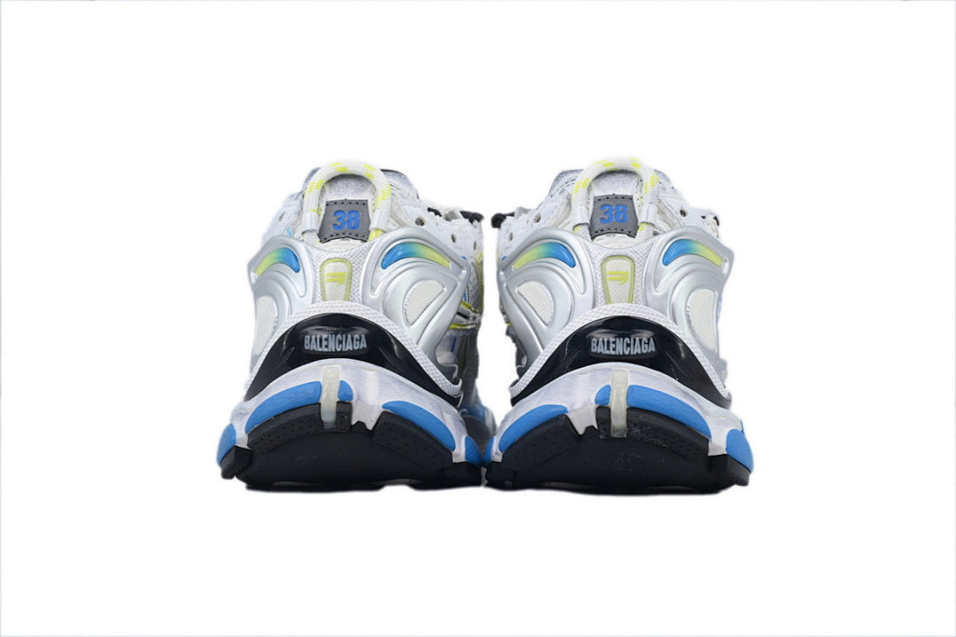 Balenciaga Runner Sneaker 'White Blue Yellow'
