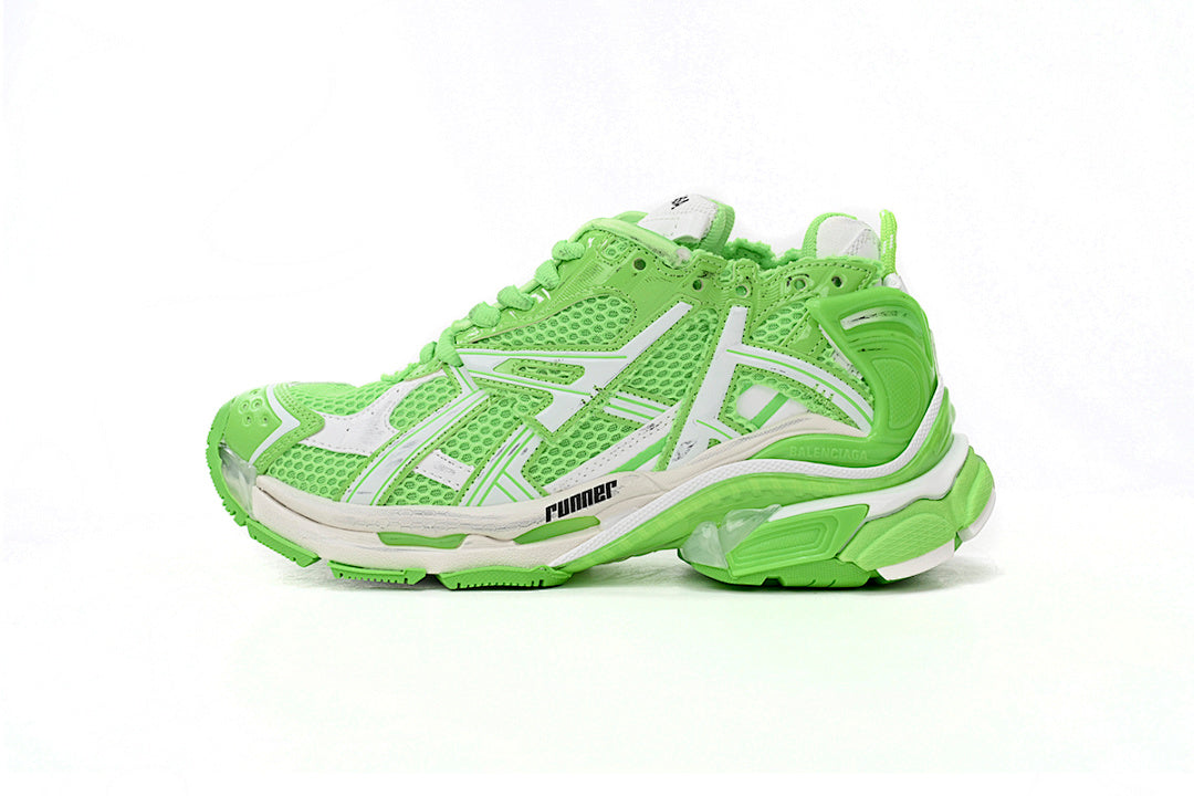Balenciaga Runner White Green