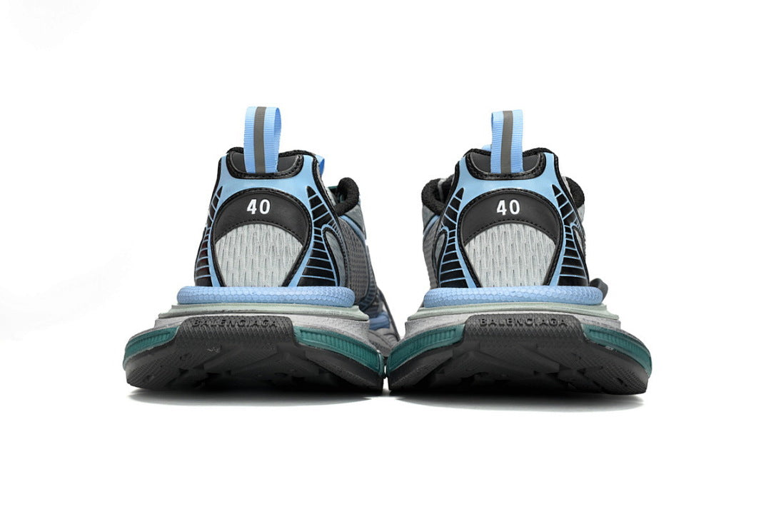 Balenciaga Runner Sneaker Black Green Blue