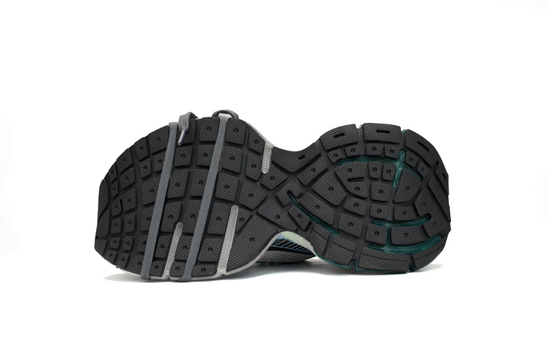 Balenciaga Runner Sneaker Black Green Blue