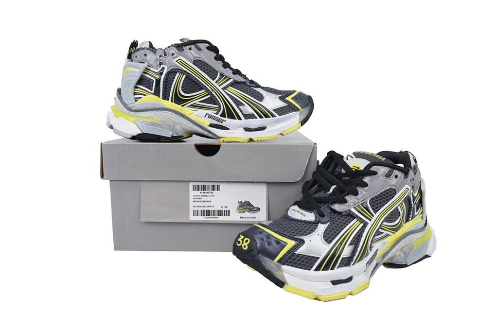 Balenciaga Runner Sneaker 'Grey Black Yellow'