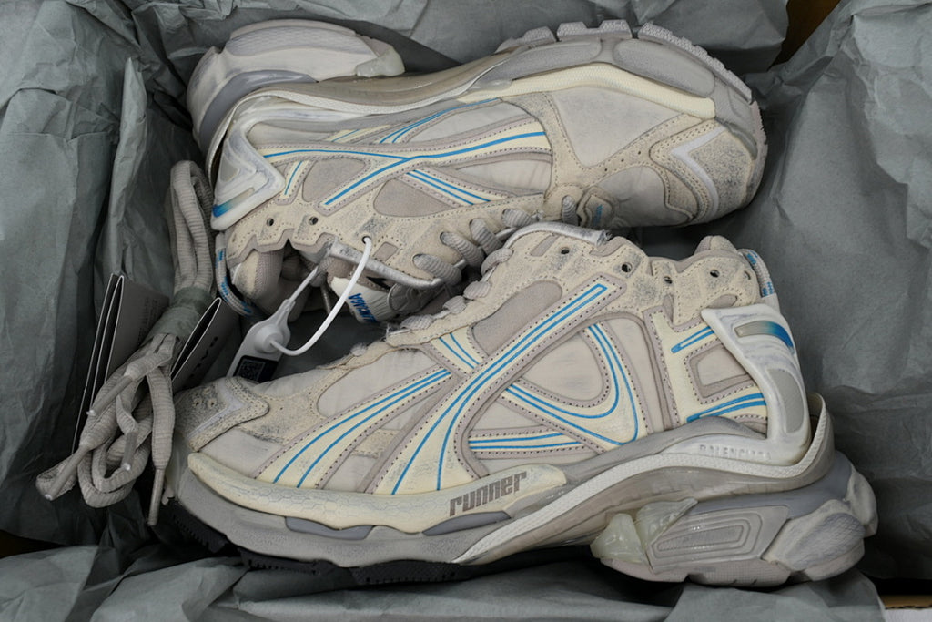 Balenciaga Runner Sneaker 'Brown Blue'