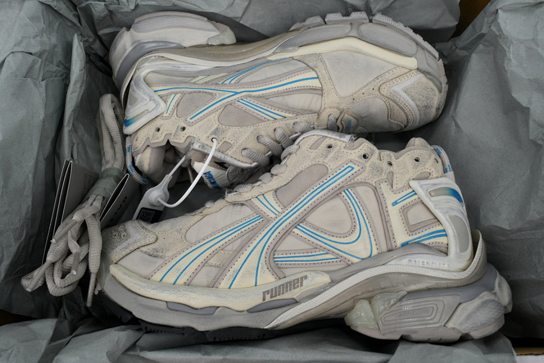 Balenciaga Runner Sneaker 'Brown Blue'
