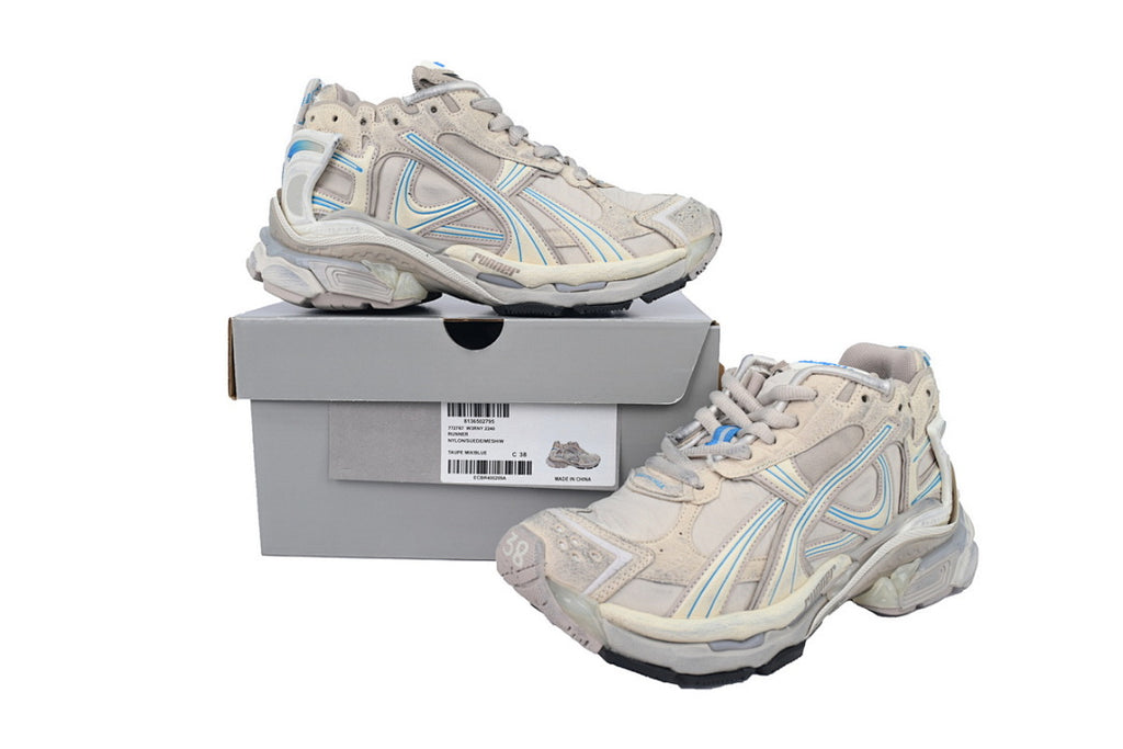 Balenciaga Runner Sneaker 'Brown Blue'
