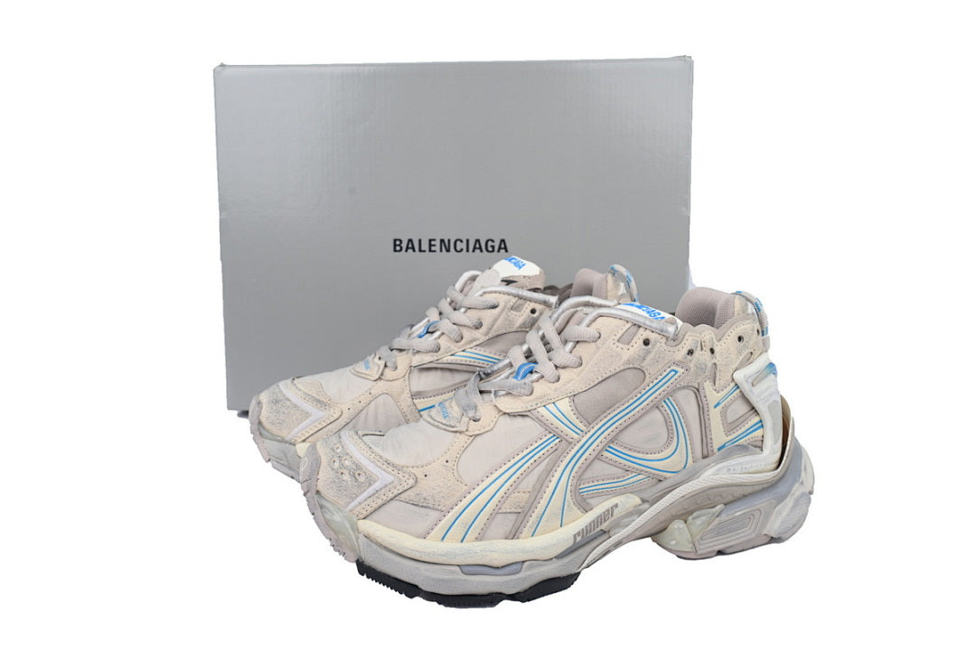 Balenciaga Runner Sneaker 'Brown Blue'