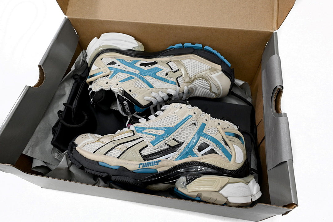 Balenciaga Runner Beige Grey Blue