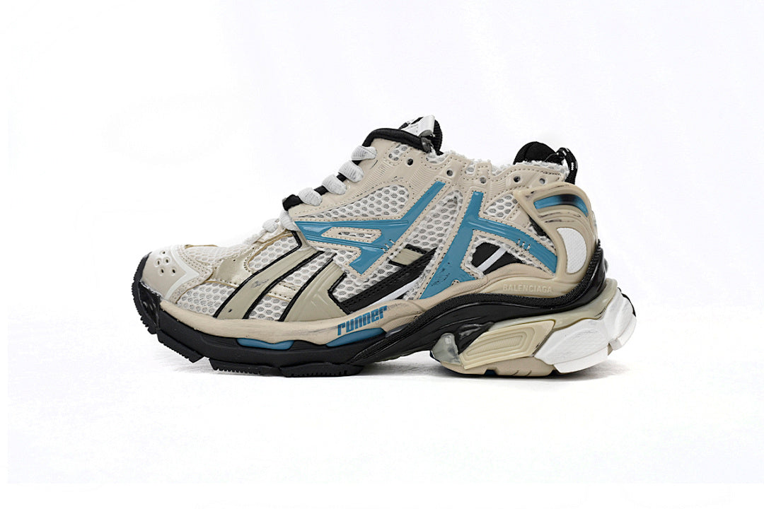 Balenciaga Runner Beige Grey Blue