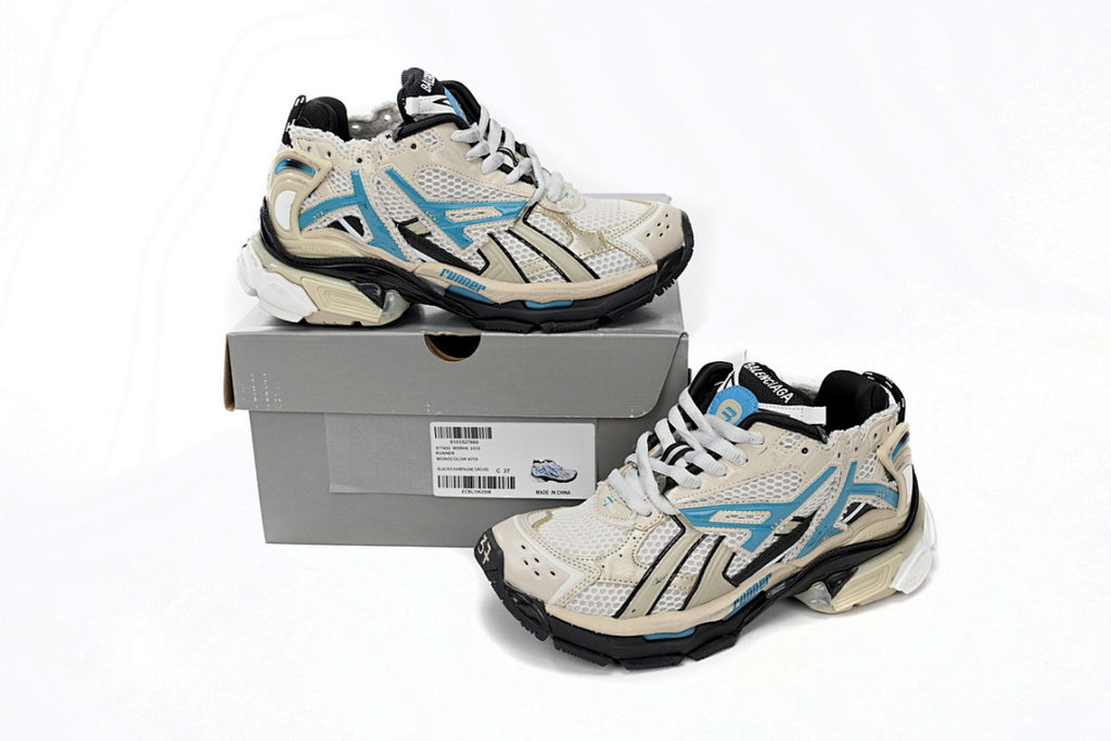 Balenciaga Runner Beige Grey Blue