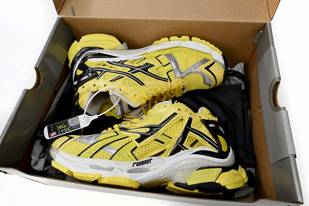 Balenciaga Runner Black Yellow