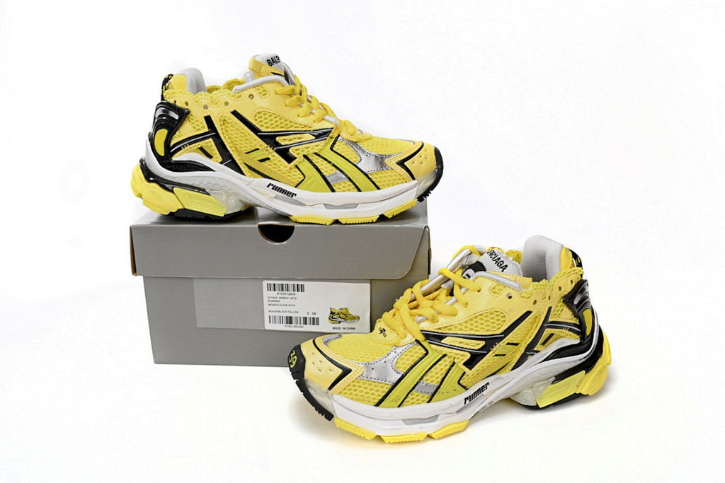 Balenciaga Runner Black Yellow
