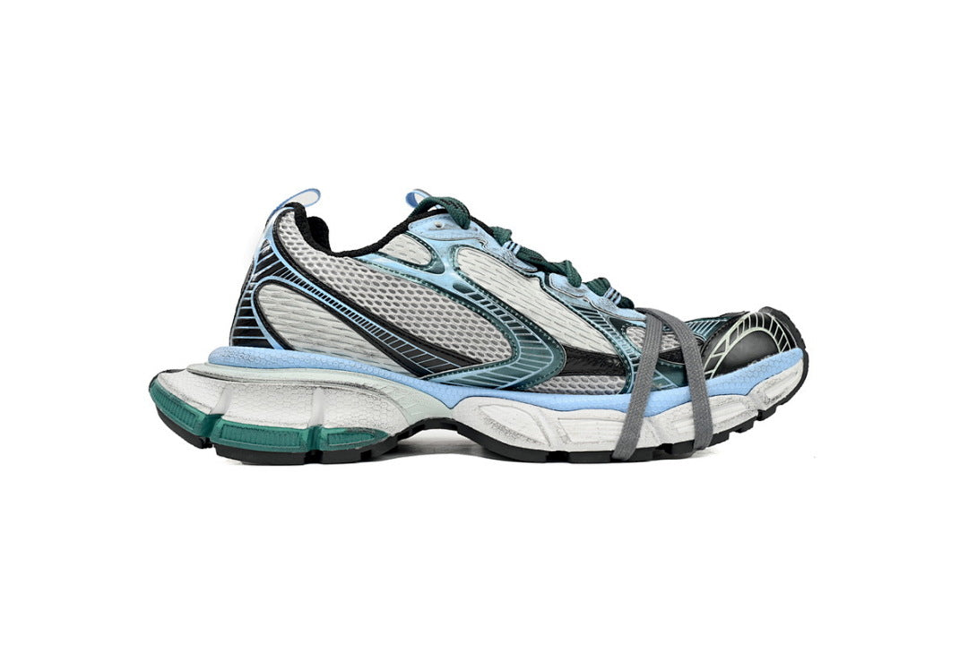 Balenciaga Runner Sneaker Black Blue