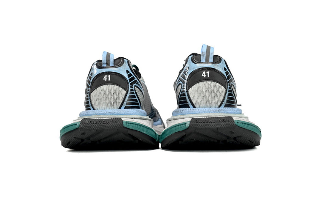 Balenciaga Runner Sneaker Black Blue