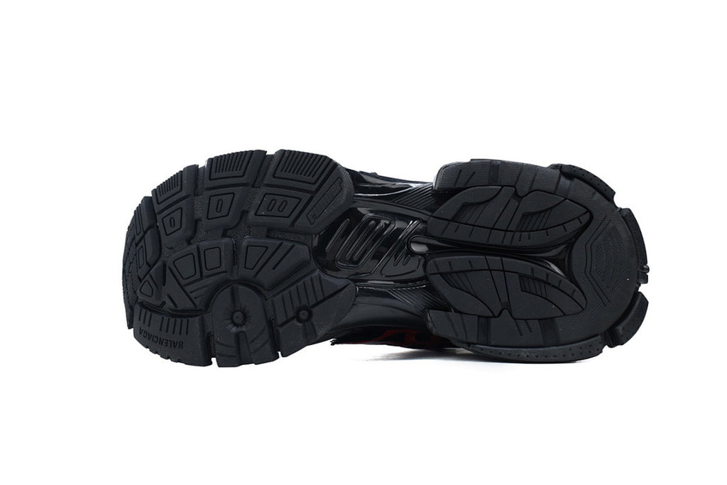Balenciaga Runner Black And Red Characters