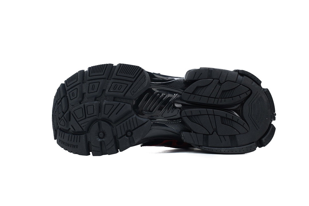 Balenciaga Runner Black And Red Characters