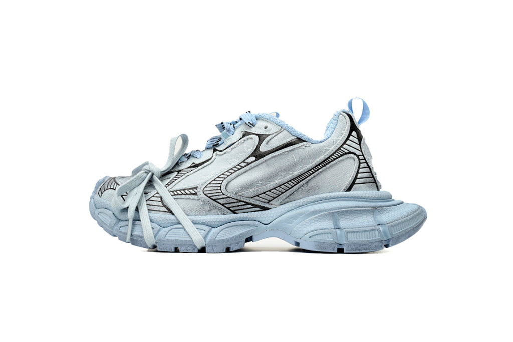 Balenciaga Runner Sneaker Black Light Black Blue